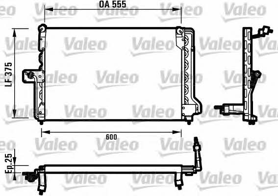 Valeo 816903 Радиатор кондиционера (Конденсатор) 816903: Купить в Польше - Отличная цена на 2407.PL!