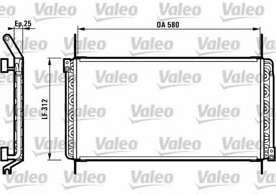 Valeo 816974 Радиатор кондиционера (Конденсатор) 816974: Отличная цена - Купить в Польше на 2407.PL!