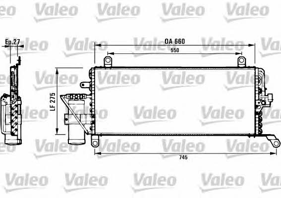 Valeo 817006 Радиатор кондиционера (Конденсатор) 817006: Отличная цена - Купить в Польше на 2407.PL!