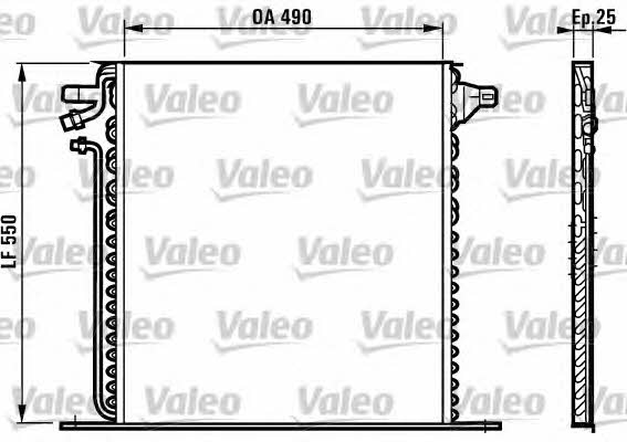 Valeo 817011 Радиатор кондиционера (Конденсатор) 817011: Купить в Польше - Отличная цена на 2407.PL!