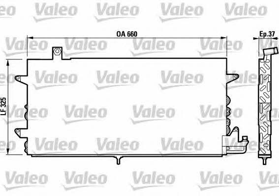 Valeo 817019 Радиатор кондиционера (Конденсатор) 817019: Отличная цена - Купить в Польше на 2407.PL!