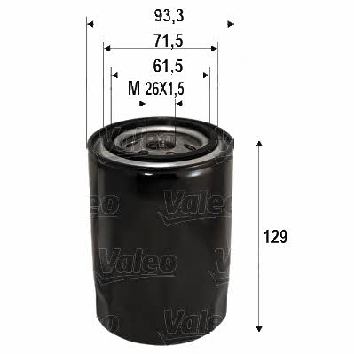 Valeo 586095 Oil Filter 586095: Buy near me in Poland at 2407.PL - Good price!