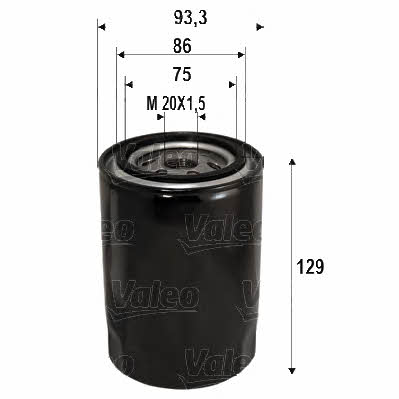 Valeo 586116 Ölfilter 586116: Kaufen Sie zu einem guten Preis in Polen bei 2407.PL!