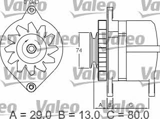 Valeo 436506 Генератор 436506: Приваблива ціна - Купити у Польщі на 2407.PL!