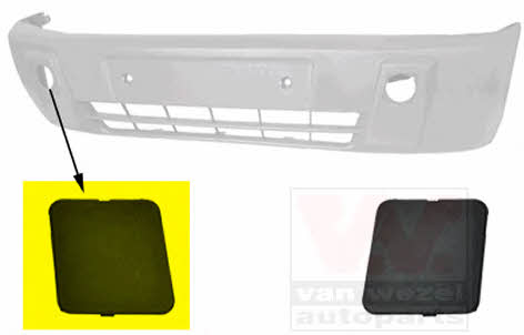 Van Wezel 1884582 Trim front bumper right 1884582: Buy near me in Poland at 2407.PL - Good price!