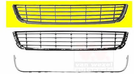 Van Wezel 5863590 Front bumper grill 5863590: Buy near me in Poland at 2407.PL - Good price!