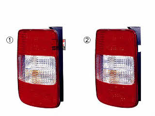 Van Wezel 5867922 Tail lamp right 5867922: Buy near me in Poland at 2407.PL - Good price!