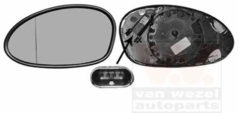 Van Wezel 0627865U Mirror Glass Heated 0627865U: Buy near me in Poland at 2407.PL - Good price!