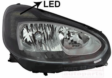 Van Wezel 3703964N Headlight right 3703964N: Buy near me in Poland at 2407.PL - Good price!