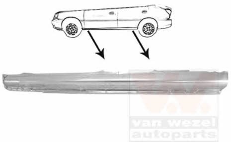Van Wezel 8315103 Sill left 8315103: Buy near me at 2407.PL in Poland at an Affordable price!