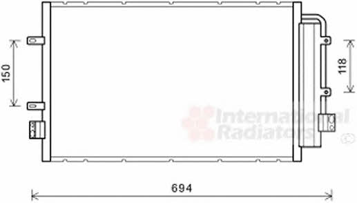 Van Wezel 28005127 Moduł chłodzący 28005127: Atrakcyjna cena w Polsce na 2407.PL - Zamów teraz!