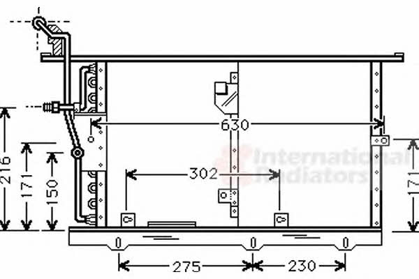 Van Wezel 30005244 Радиатор кондиционера (Конденсатор) 30005244: Отличная цена - Купить в Польше на 2407.PL!