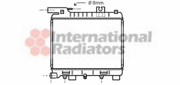 Van Wezel 06002056 Радіатор охолодження двигуна 06002056: Приваблива ціна - Купити у Польщі на 2407.PL!