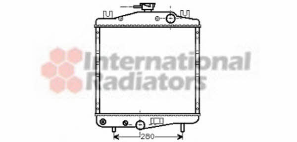 Van Wezel 07002006 Radiator, engine cooling 07002006: Buy near me in Poland at 2407.PL - Good price!