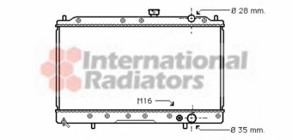 Van Wezel 32002016 Radiator, engine cooling 32002016: Buy near me in Poland at 2407.PL - Good price!