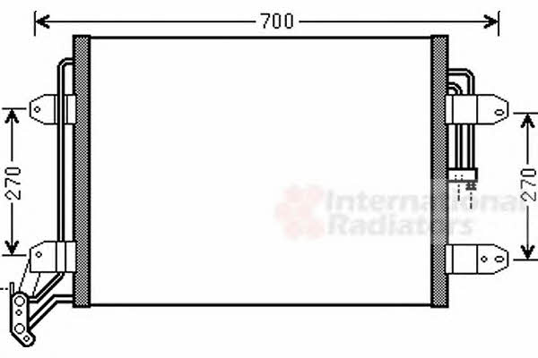 Van Wezel 58005291 Moduł chłodzący 58005291: Dobra cena w Polsce na 2407.PL - Kup Teraz!