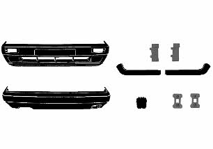 Van Wezel 5813472 Bumper 5813472: Buy near me at 2407.PL in Poland at an Affordable price!