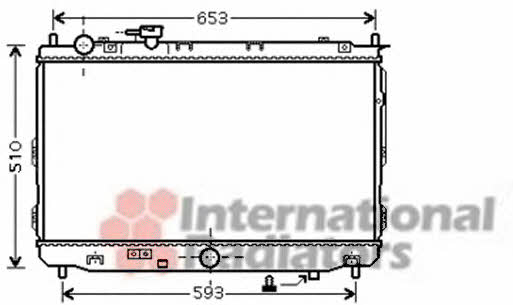 Van Wezel 83002070 Kühler motorkühlung 83002070: Kaufen Sie zu einem guten Preis in Polen bei 2407.PL!