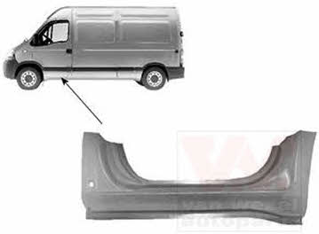 Van Wezel 4387101 Sill left 4387101: Buy near me in Poland at 2407.PL - Good price!