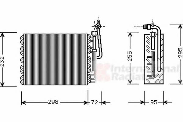 Van Wezel 0100V008 Klimaverdampfer 0100V008: Kaufen Sie zu einem guten Preis in Polen bei 2407.PL!