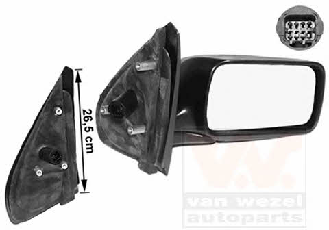 Van Wezel 0145808 Rearview mirror external right 0145808: Buy near me in Poland at 2407.PL - Good price!