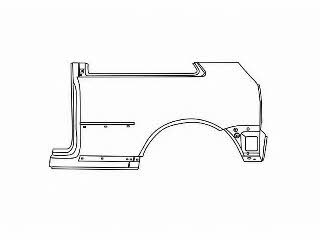 Van Wezel 0330645 Reparaturteil für den Kotflügel hinten 0330645: Kaufen Sie zu einem guten Preis in Polen bei 2407.PL!