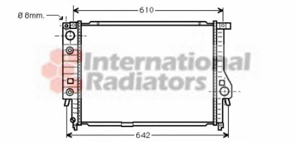 Van Wezel 06002136 Radiator, engine cooling 06002136: Buy near me in Poland at 2407.PL - Good price!