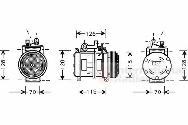 Van Wezel 0600K227 Kompressor klimaanlage 0600K227: Kaufen Sie zu einem guten Preis in Polen bei 2407.PL!