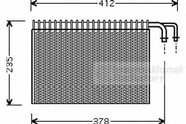 Van Wezel 0600V268 Parownik klimatyzatora 0600V268: Dobra cena w Polsce na 2407.PL - Kup Teraz!