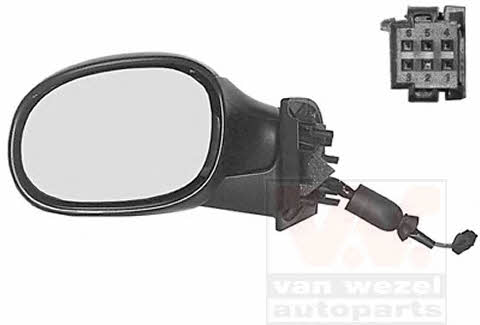 Van Wezel 0925807 Rearview mirror external left 0925807: Buy near me in Poland at 2407.PL - Good price!