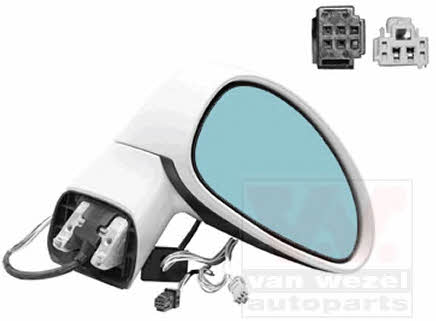 Van Wezel 0970808 Rearview mirror external right 0970808: Buy near me in Poland at 2407.PL - Good price!