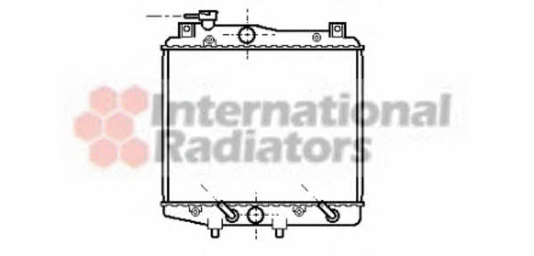 Van Wezel 11002014 Radiator, engine cooling 11002014: Buy near me at 2407.PL in Poland at an Affordable price!