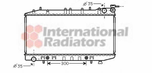 Van Wezel 13002203 Radiator, engine cooling 13002203: Buy near me at 2407.PL in Poland at an Affordable price!