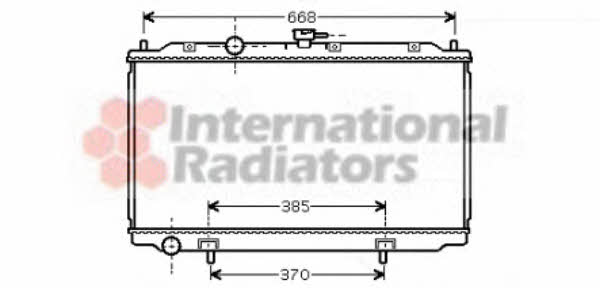 Van Wezel 13002215 Radiator, engine cooling 13002215: Buy near me in Poland at 2407.PL - Good price!