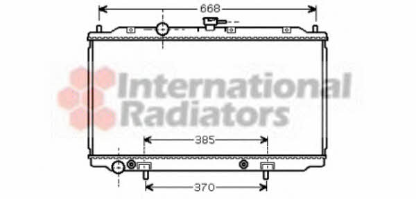 Van Wezel 13002223 Radiator, engine cooling 13002223: Buy near me in Poland at 2407.PL - Good price!