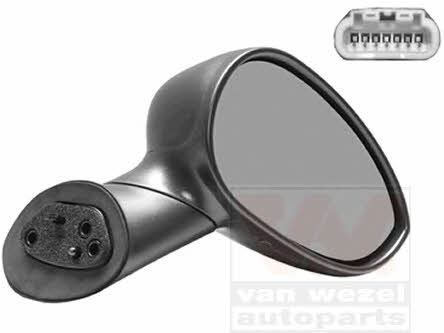 Van Wezel 1604806 Rearview mirror external right 1604806: Buy near me at 2407.PL in Poland at an Affordable price!