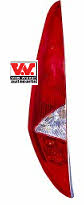 Van Wezel 1622931 Tail lamp left 1622931: Buy near me in Poland at 2407.PL - Good price!