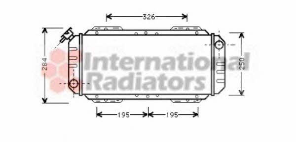 Van Wezel 18002008 Radiator, engine cooling 18002008: Buy near me in Poland at 2407.PL - Good price!