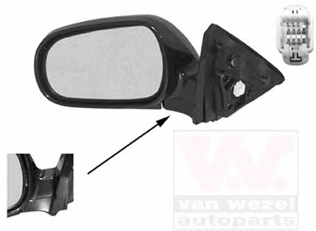 Van Wezel 2528806 Outside Mirror 2528806: Buy near me in Poland at 2407.PL - Good price!