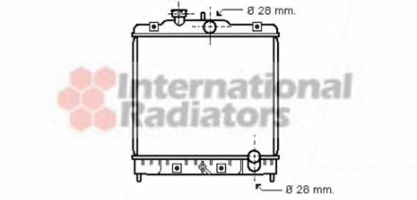 Van Wezel 25002020 Радіатор охолодження двигуна 25002020: Купити у Польщі - Добра ціна на 2407.PL!