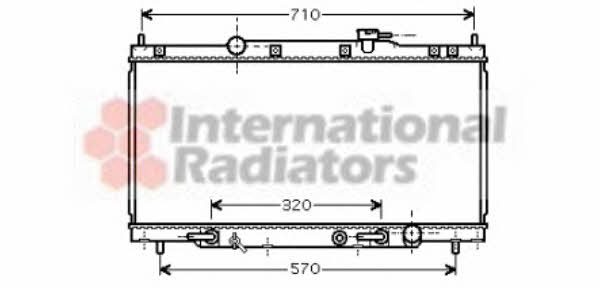 Van Wezel 25002163 Kühler motorkühlung 25002163: Kaufen Sie zu einem guten Preis in Polen bei 2407.PL!