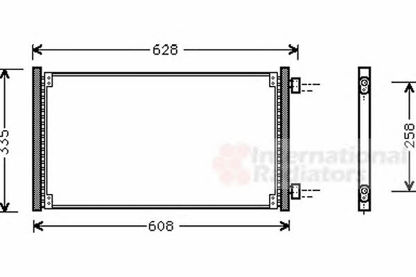 Van Wezel 17005213 Cooler Module 17005213: Buy near me in Poland at 2407.PL - Good price!