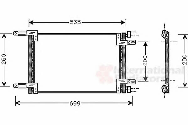 Van Wezel 17005248 Cooler Module 17005248: Buy near me in Poland at 2407.PL - Good price!