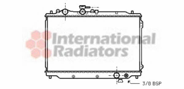 Van Wezel 27002048 Radiator, engine cooling 27002048: Buy near me in Poland at 2407.PL - Good price!