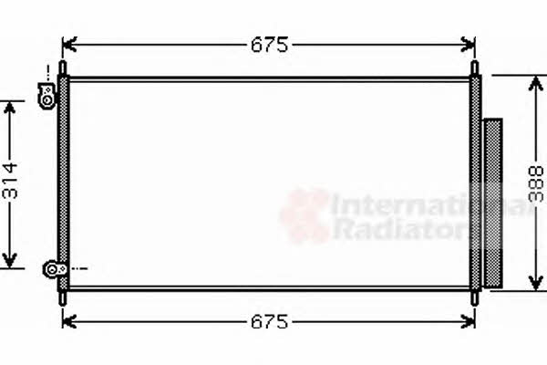 Van Wezel 25005185 Cooler Module 25005185: Buy near me in Poland at 2407.PL - Good price!