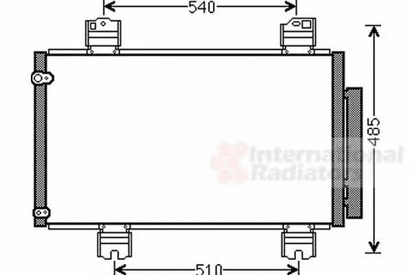 Van Wezel 25005236 Kühlmodul 25005236: Kaufen Sie zu einem guten Preis in Polen bei 2407.PL!