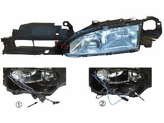 Van Wezel 1825944 Headlight right 1825944: Buy near me at 2407.PL in Poland at an Affordable price!