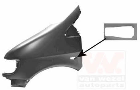 Van Wezel 3078658 Front fender right 3078658: Buy near me in Poland at 2407.PL - Good price!