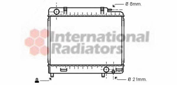 Van Wezel 30002163 Radiator, engine cooling 30002163: Buy near me at 2407.PL in Poland at an Affordable price!