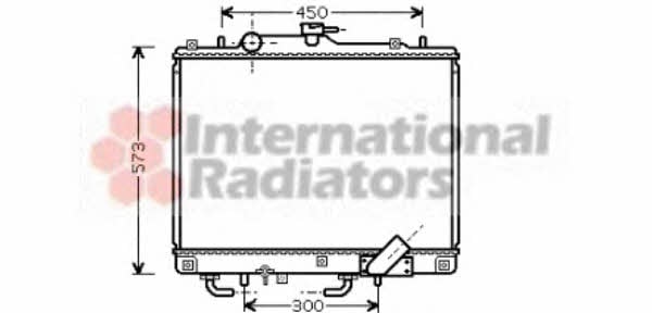 Van Wezel 32002156 Radiator, engine cooling 32002156: Buy near me at 2407.PL in Poland at an Affordable price!